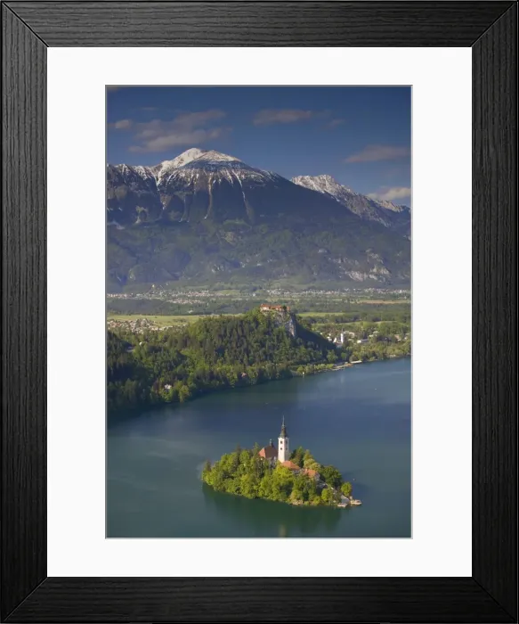 Framed Print : Lake Bled, Gorenjska Framed Print : Lake Bled, Gorenjska