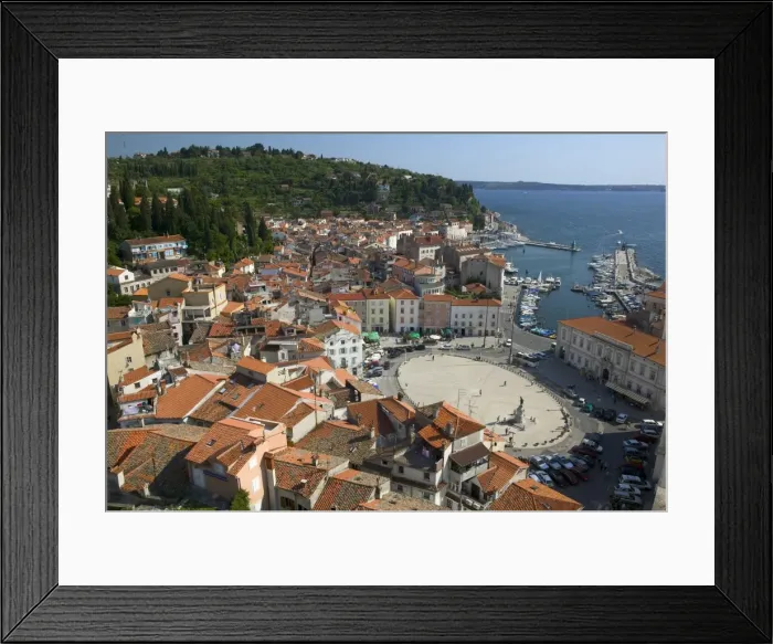 Framed Print : Town Square