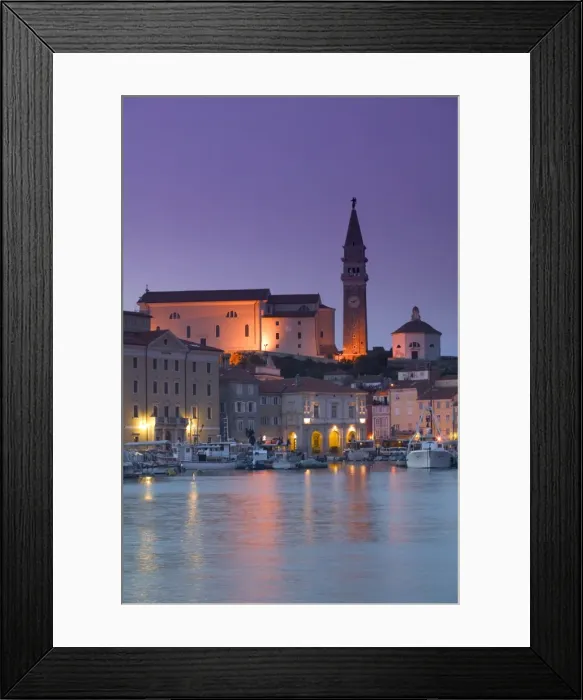 Framed Print : Harbour, Piran Framed Print : Harbour, Piran