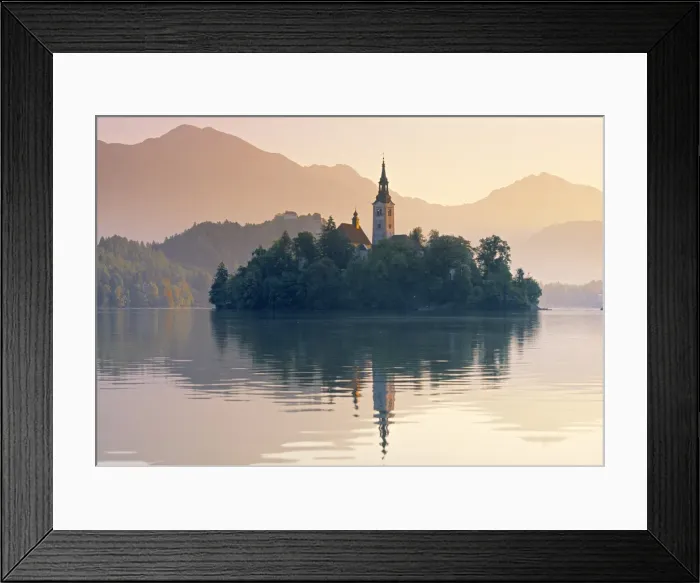 Framed Print : Lake Bled, Gorenjska Framed Print : Lake Bled, Gorenjska