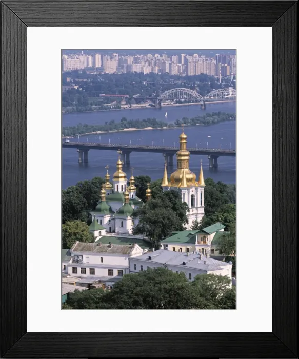 Framed Print : Kyiv-Pechersk Lavra monastery