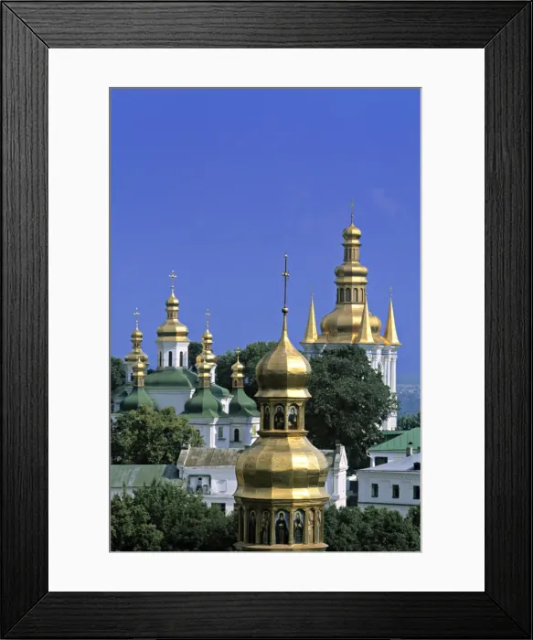 Framed Print : Church towers Framed Print : Church towers