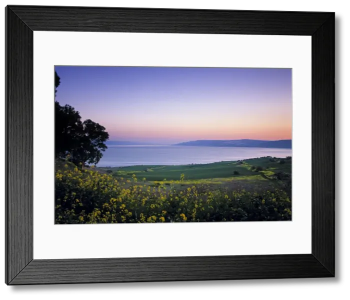 Framed Print : Sea of Galilee Framed Print : Sea of Galilee