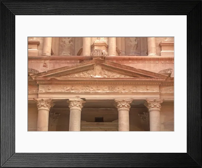 Framed Print : The Treasury (al Khazna), Petra, Jordan Framed Print : The Treasury (al Khazna), Petra, Jordan