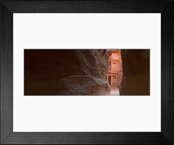 Framed Print : The Treasury (Al Khazneh) Framed Print : The Treasury (Al Khazneh)