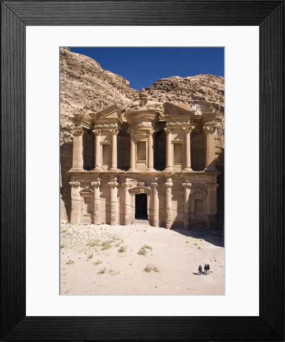 Framed Print : Ad-Dayr (The Monastery) tomb, Petra, Jordan Framed Print : Ad-Dayr (The Monastery) tomb, Petra, Jordan