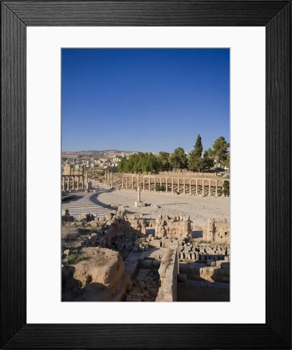 Framed Print : Oval Plaza Framed Print : Oval Plaza