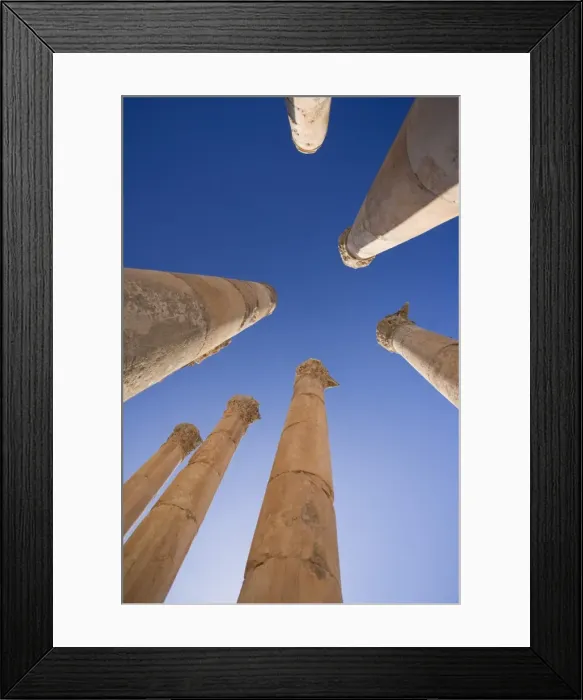 Framed Print : Agora, Jerash Framed Print : Agora, Jerash