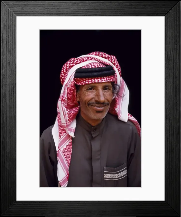 Framed Print : The guardian of one of the famed desert castles Framed Print : The guardian of one of the famed desert castles