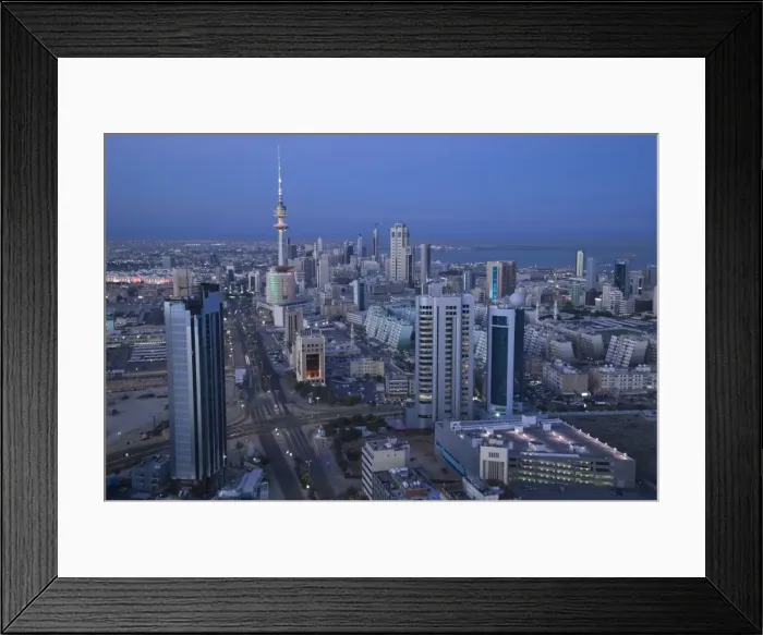 Framed Print : Kuwait, Kuwait City Framed Print : Kuwait, Kuwait City
