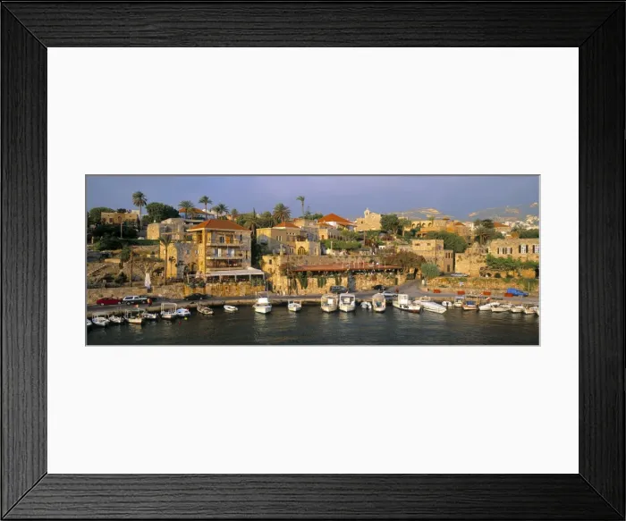 Framed Print : Harbour, Byblos, Nr Framed Print : Harbour, Byblos, Nr