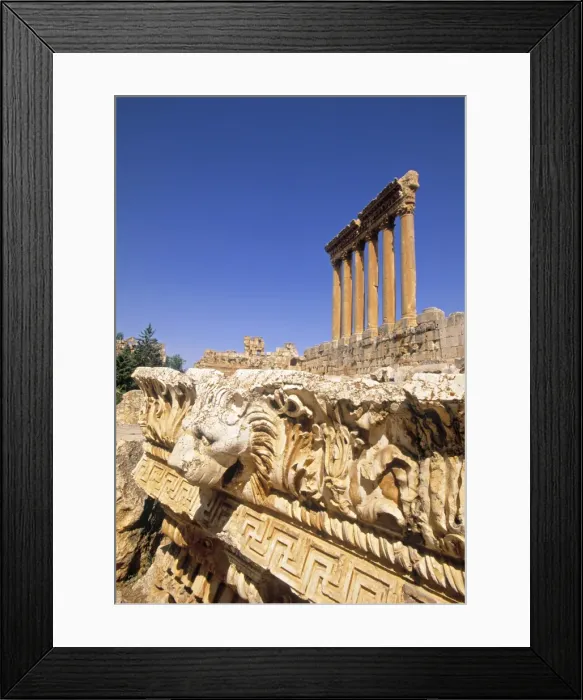 Framed Print : Temple of Jupiter Framed Print : Temple of Jupiter