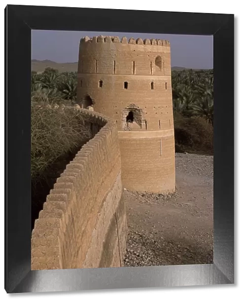 The watchtower of the old fort in the village of Afi Sefalah