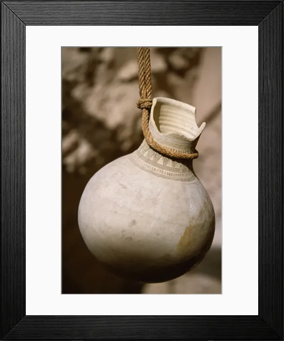 Framed Print : A ceramic pot in Nizwa Fort Framed Print : A ceramic pot in Nizwa Fort