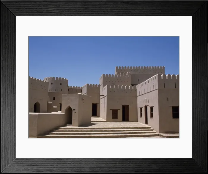Framed Print : The rooms inside the castle at Jaalan Bani Framed Print : The rooms inside the castle at Jaalan Bani