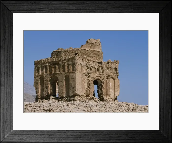 Framed Print : The crumbling shrine of the holy lady Framed Print : The crumbling shrine of the holy lady