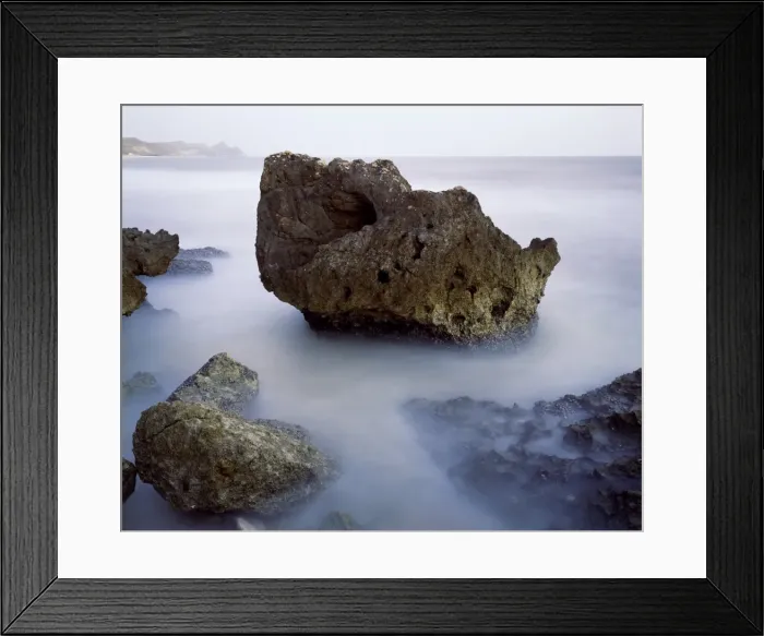 Framed Print : Rocks at Al Mughsayl in the evening Framed Print : Rocks at Al Mughsayl in the evening