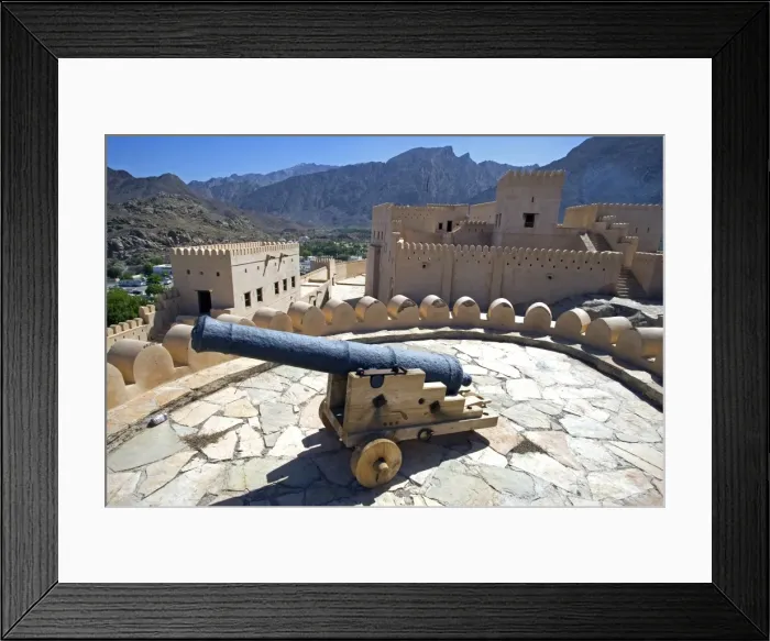 Framed Print : Oman, Batinah Plain, Rustaq Framed Print : Oman, Batinah Plain, Rustaq