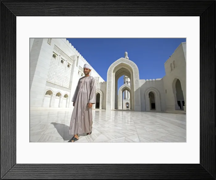 Framed Print : Oman, Muscat, Ghala, Al Ghubrah (Grand Mosque) Mosque Framed Print : Oman, Muscat, Ghala, Al Ghubrah (Grand Mosque) Mosque