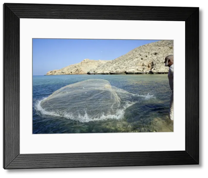 Framed Print : Oman, Muscat Region, Bandar Khayran