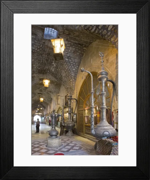 Framed Print : The Souq ash-Shouna in Aleppo Framed Print : The Souq ash-Shouna in Aleppo
