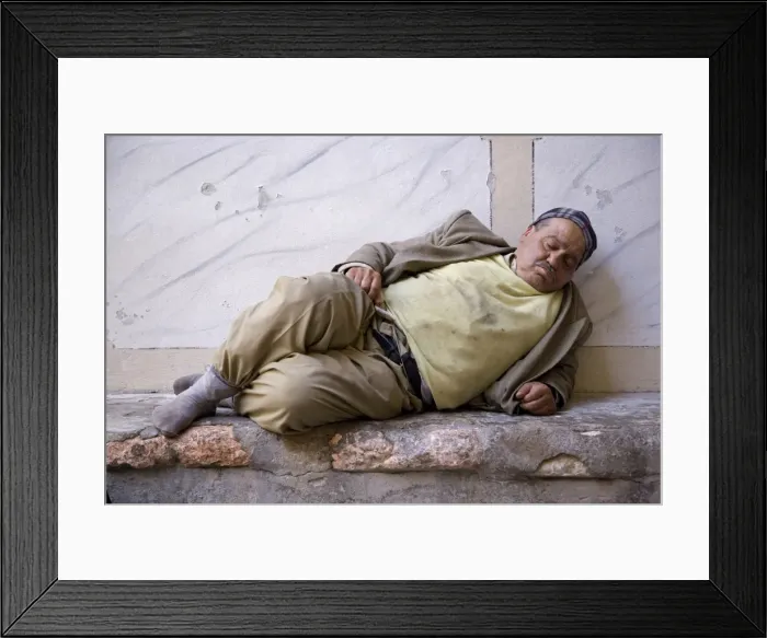 Framed Print : Taking a rest in the Old City Framed Print : Taking a rest in the Old City