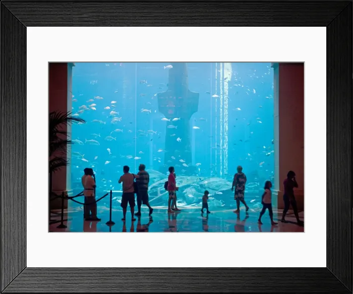 Framed Print : United Arab Emirates, Dubai, The Atlantis Palm Hotel