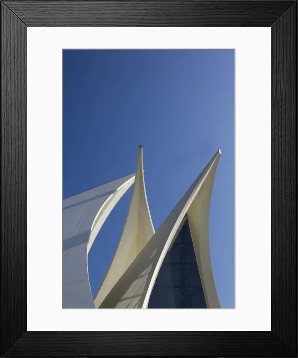 Framed Print : Dubai Creek Golf Course, Dubai, United Arab Emirates