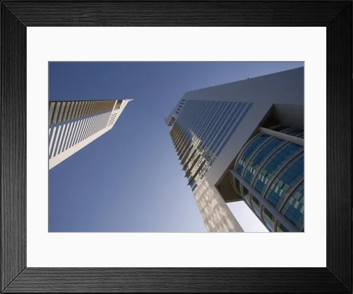 Framed Print : Emirates Towers, Dubai, United Arab Emirates