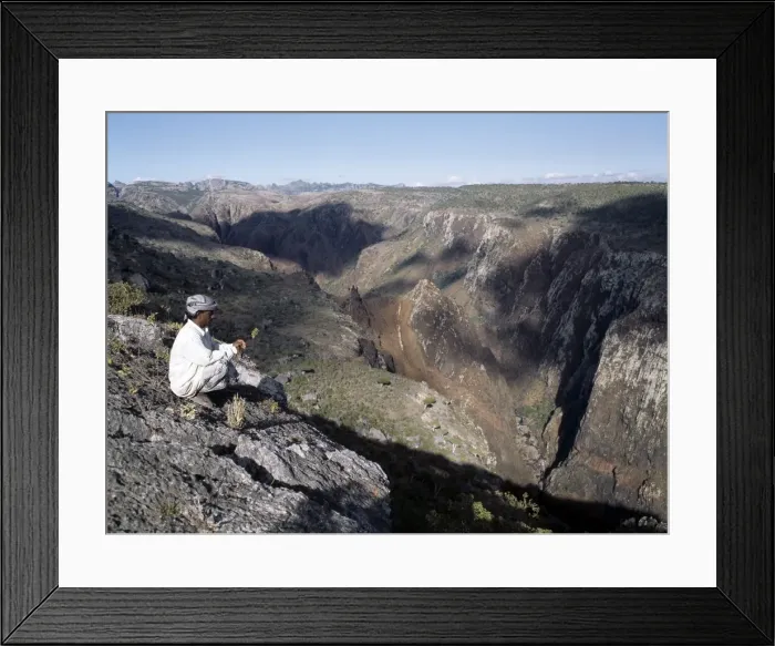 Framed Print : The top of the Diharo wadi (3 Framed Print : The top of the Diharo wadi (3