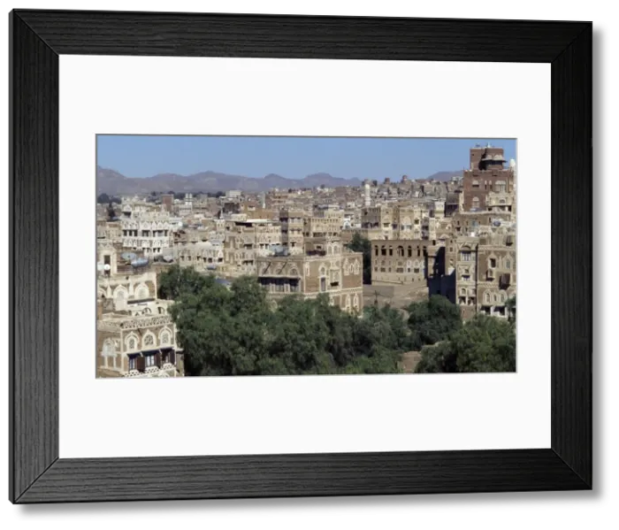 Framed Print : Surrounded by a massive 20 to 30-foot high wall Framed Print : Surrounded by a massive 20 to 30-foot high wall