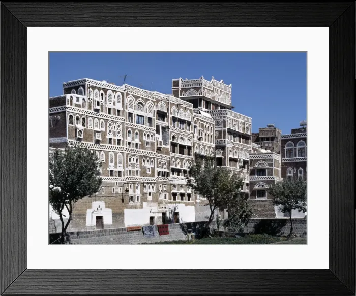 Framed Print : Surrounded by a massive 20 to 30-foot high wall Framed Print : Surrounded by a massive 20 to 30-foot high wall