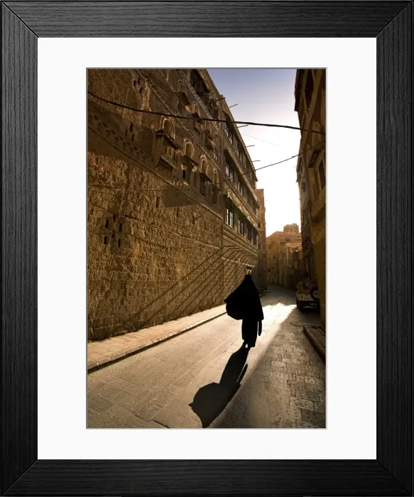 Framed Print : Old city of Sanaa (Unesco World Heritage City), Yemen Framed Print : Old city of Sanaa (Unesco World Heritage City), Yemen