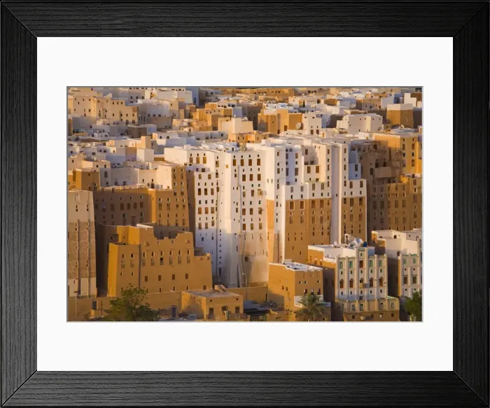 Framed Print : Shibam (Unesco World Heritage City) Framed Print : Shibam (Unesco World Heritage City)