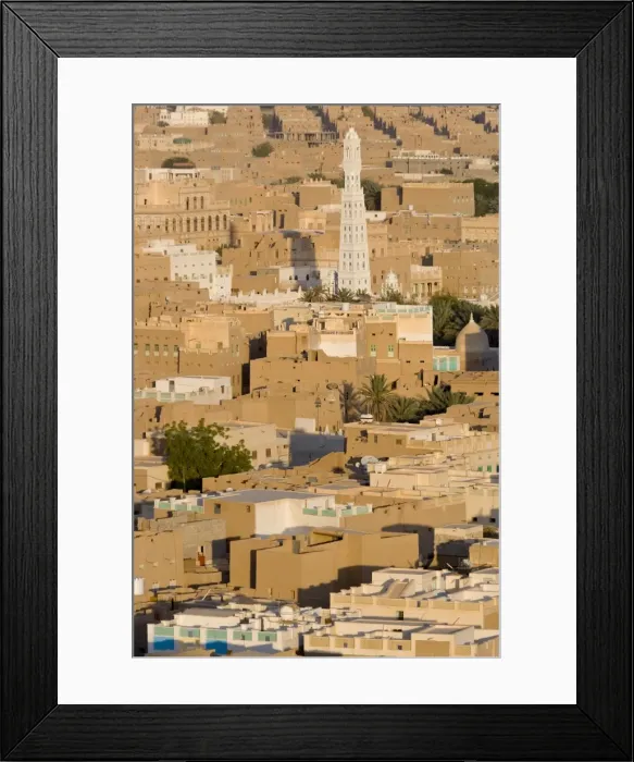 Framed Print : Tarim, Wadi Hadhramawt Framed Print : Tarim, Wadi Hadhramawt