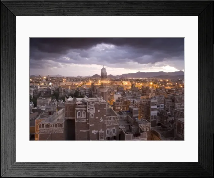 Framed Print : Sana a, Yemen Framed Print : Sana a, Yemen
