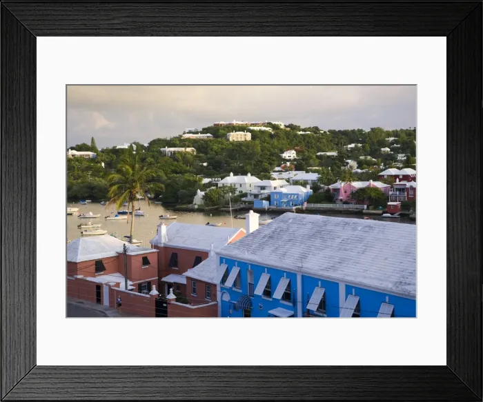 Framed Print : Bermuda, Hamilton Framed Print : Bermuda, Hamilton