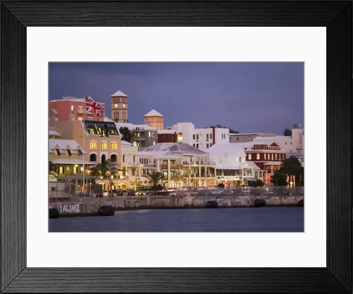 Framed Print : Bermuda, Hamilton Framed Print : Bermuda, Hamilton