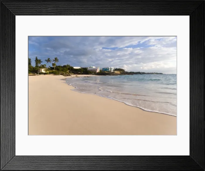 Framed Print : Bermuda, South coast beachs, John Smiths Bay