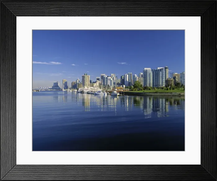 Framed Print : Vancouver (fr Framed Print : Vancouver (fr