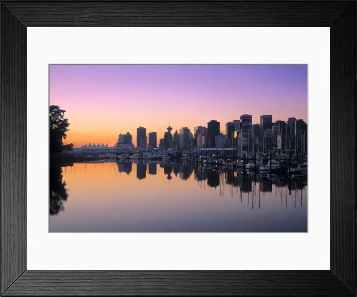 Framed Print : Coal Harbour