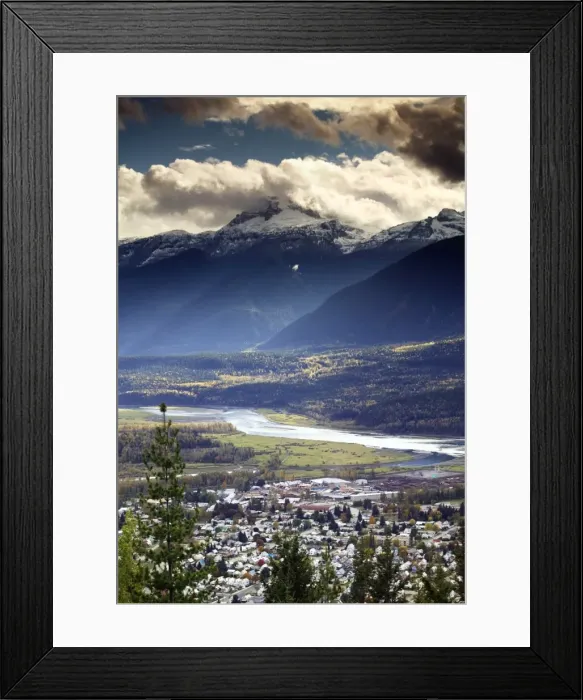 Framed Print : Revelstoke, British Columbia, Canada Framed Print : Revelstoke, British Columbia, Canada
