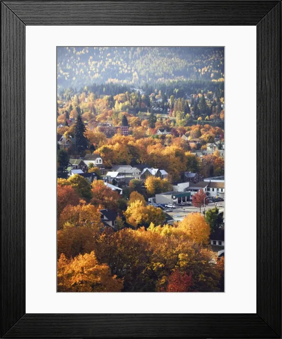 Framed Print : Nelson, British Columbia, Canada