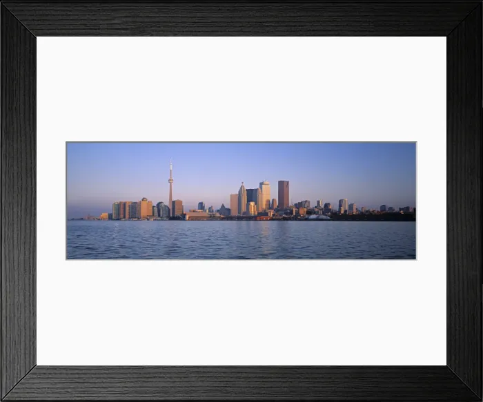 Framed Print : Toronto Skyline Framed Print : Toronto Skyline