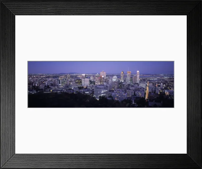 Framed Print : Montreal from Mt Framed Print : Montreal from Mt