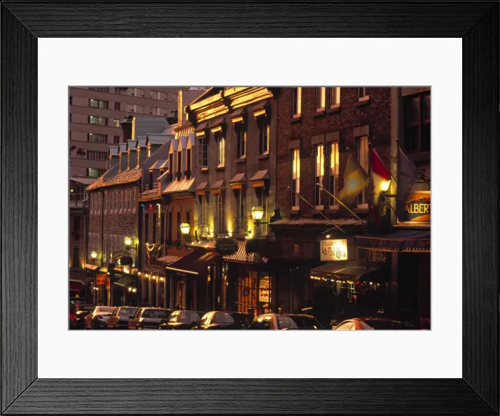 Framed Print : Cote de la Fabrique Framed Print : Cote de la Fabrique