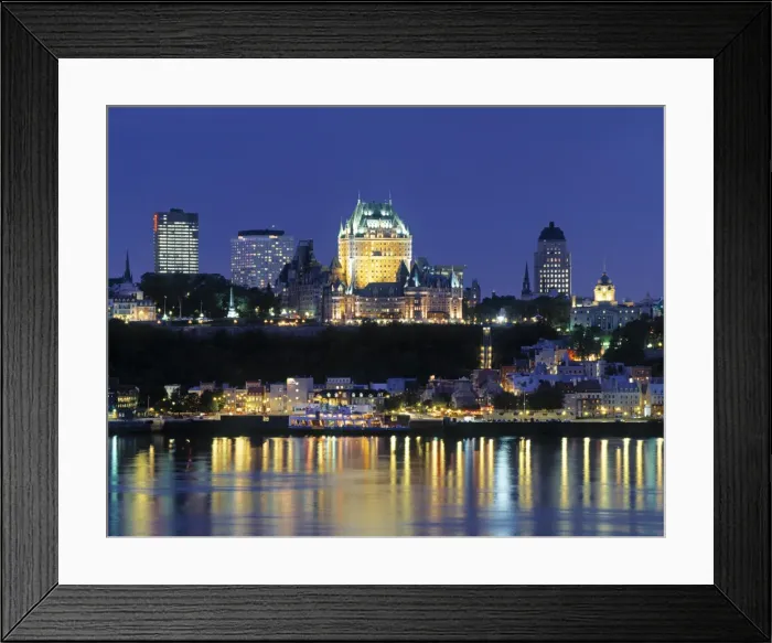 Framed Print : Chateau Frontenac Framed Print : Chateau Frontenac