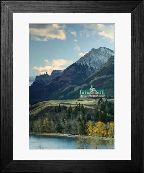 Framed Print : Prince of Wales Hotel, Waterton Lakes National Park, Alberta, Canada Framed Print : Prince of Wales Hotel, Waterton Lakes National Park, Alberta, Canada