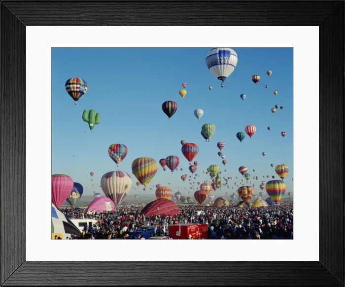 Framed Print : Albuquerque Balloon Fiesta Framed Print : Albuquerque Balloon Fiesta