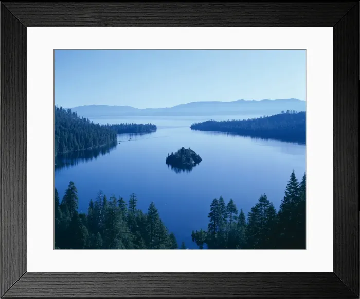 Framed Print : Lake Tahoe / Emerald Bay / Dawn Framed Print : Lake Tahoe / Emerald Bay / Dawn